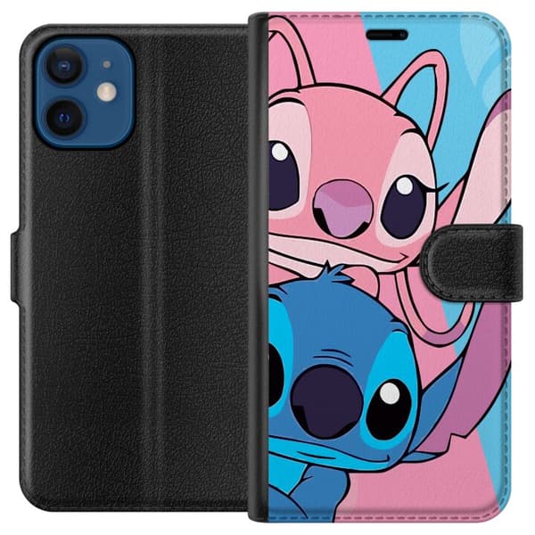 Apple iPhone 12 mini Lompakkokotelo Stitch & Angel