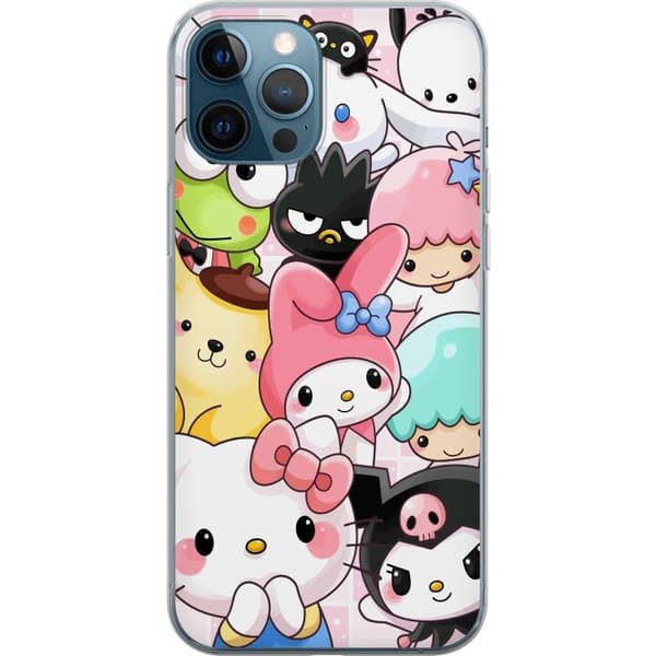 Apple iPhone 12 Pro Genomskinligt Skal Kawaii Sanrio Crew