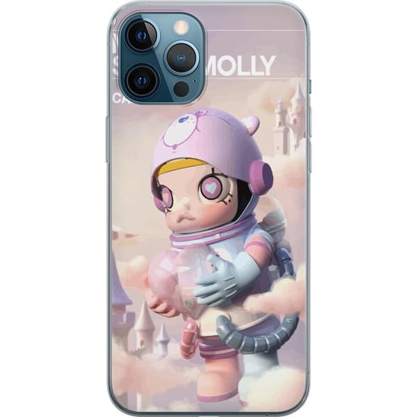 Apple iPhone 12 Pro Max Gjennomsiktig deksel Mega Space Molly Care Bears Series - Share Bear Edition