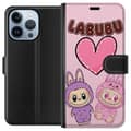 Miniatyrbilde 1 av 4: Apple iPhone 13 Pro Lommeboketui Labubu Pink Monster