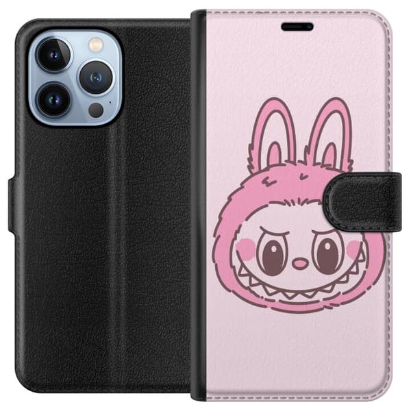 Apple iPhone 13 Pro Lommeboketui Labubu Dyrekretsbunnyutgave