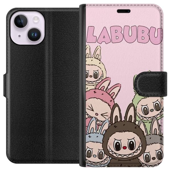 Apple iPhone 14 Plånboksfodral Labubu Classics