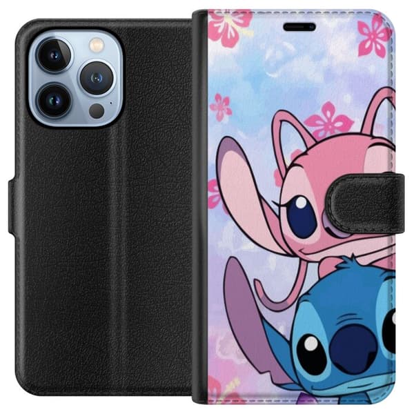 Apple iPhone 13 Pro Lompakkokotelo Stitch & Angel
