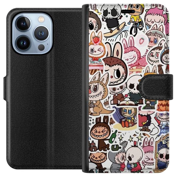 Apple iPhone 13 Pro Lompakkokotelo Labubu All-Stars – POP MART Erikoispainos