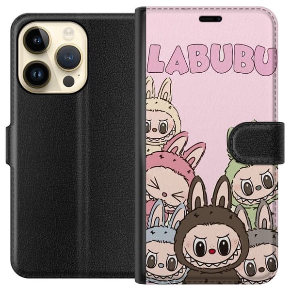 Apple iPhone 14 Pro Tegnebogsetui Labubu Classics