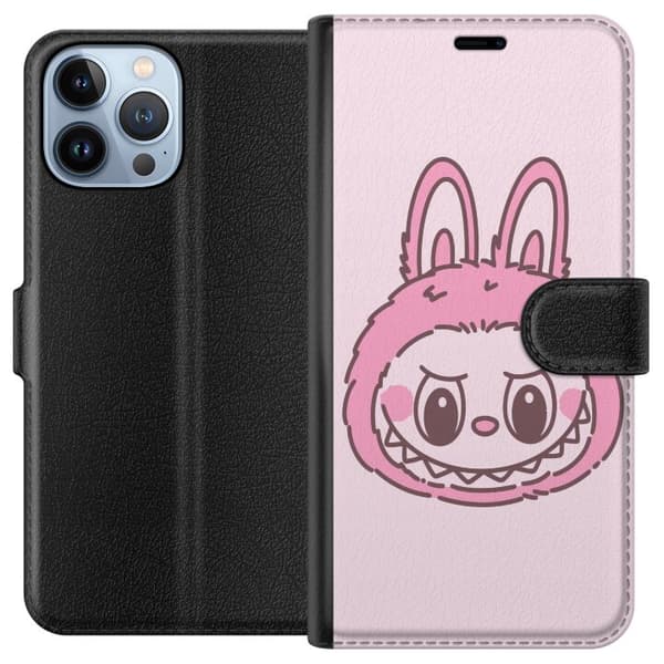 Apple iPhone 13 Pro Max Lommeboketui Labubu Dyrekretsbunnyutgave