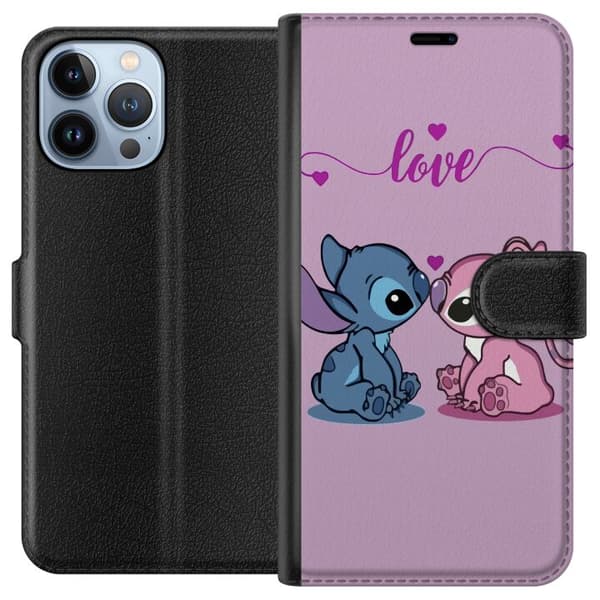 Apple iPhone 13 Pro Max Tegnebogsetui Lilo & Stitch – Angel Edition