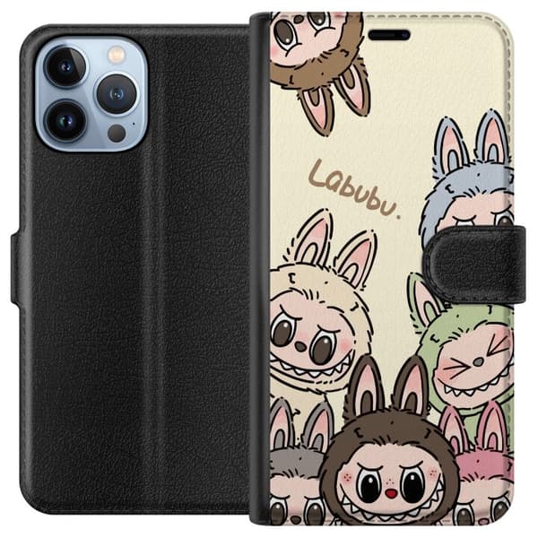 Apple iPhone 13 Pro Max Lommeboketui Labubu Pastel Collection