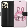 Miniatyrbilde 1 av 3: Apple iPhone 14 Pro Max Lommeboketui Labubu Dyrekretsbunnyutgave