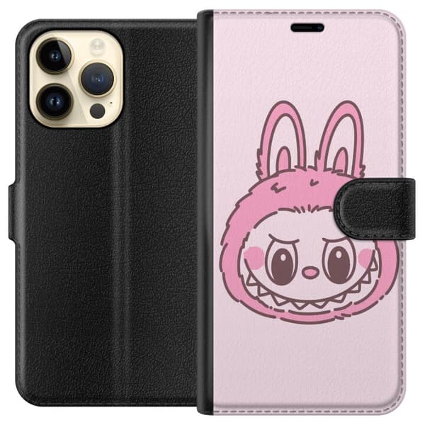 Apple iPhone 14 Pro Max Lommeboketui Labubu Dyrekretsbunnyutgave