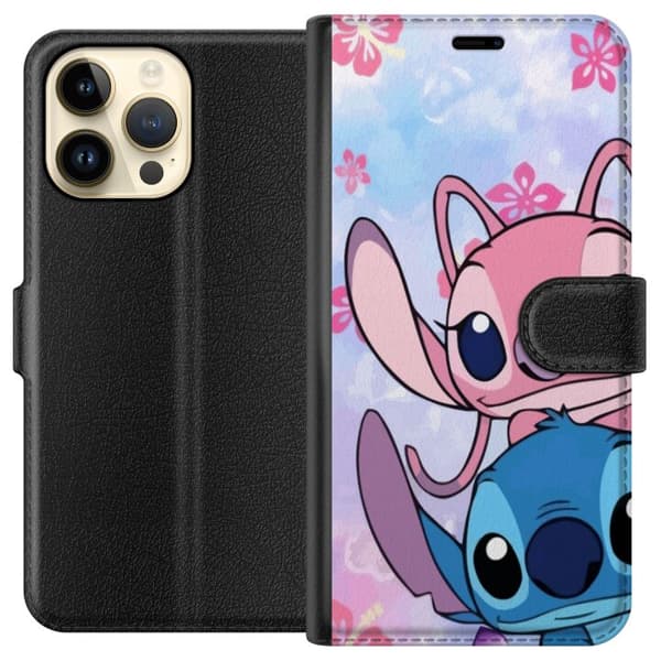 Apple iPhone 14 Pro Max Lompakkokotelo Stitch & Angel