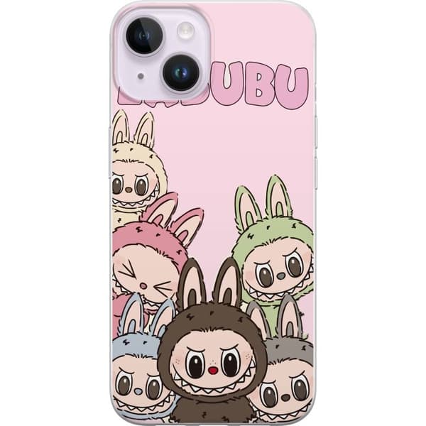 Apple iPhone 14 Plus Gennemsigtig cover Labubu Classics