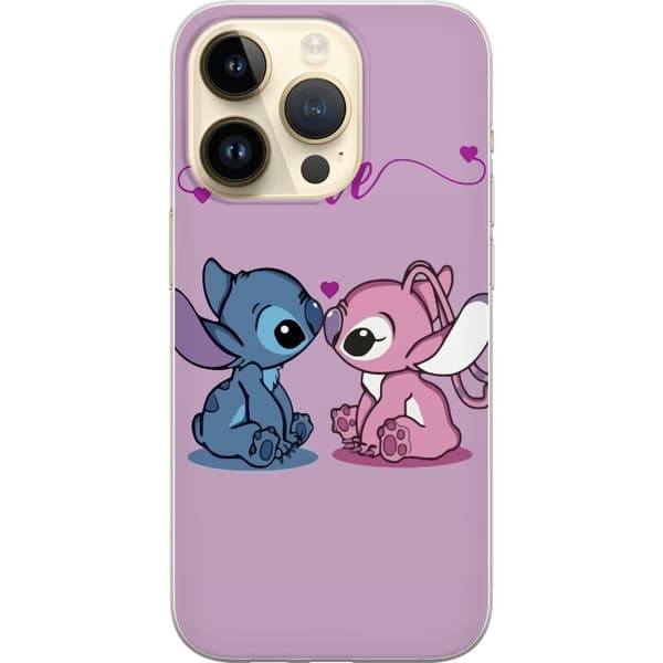 Apple iPhone 14 Pro Gennemsigtig cover Lilo & Stitch – Angel Edition