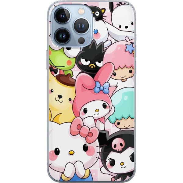 Apple iPhone 13 Pro Max Gjennomsiktig deksel Kawaii Sanrio Crew