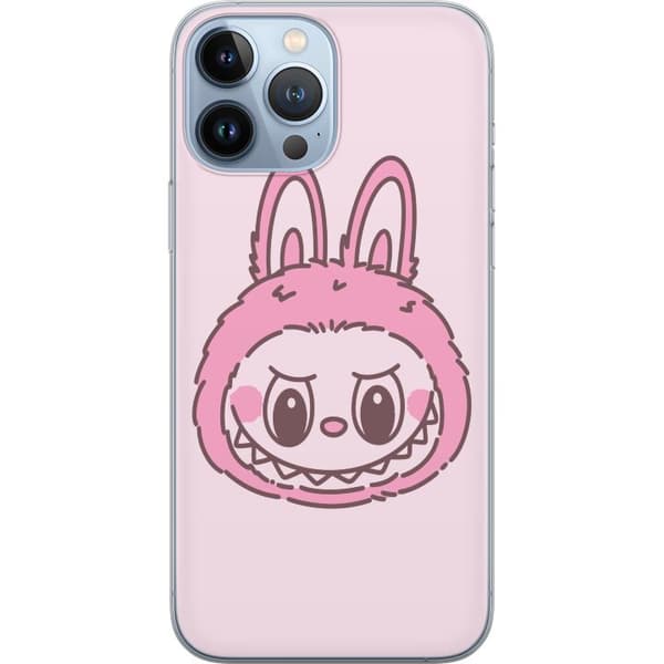 Apple iPhone 13 Pro Max Gennemsigtig cover Labubu Dyrekreds Bunny Udgave
