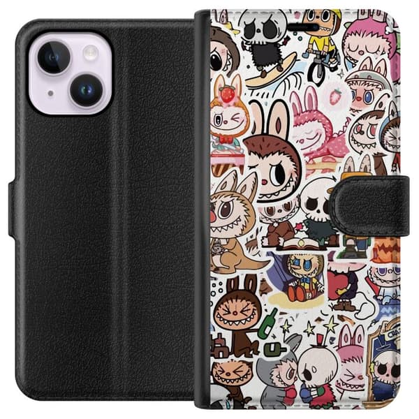 Apple iPhone 15 Plus Tegnebogsetui Labubu All-Stars – POP MART Specialudgave