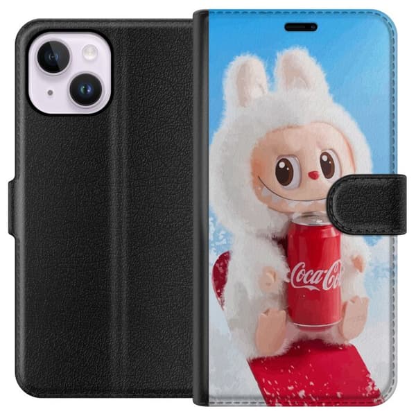 Apple iPhone 15 Plus Plånboksfodral Labubu Summer Edition