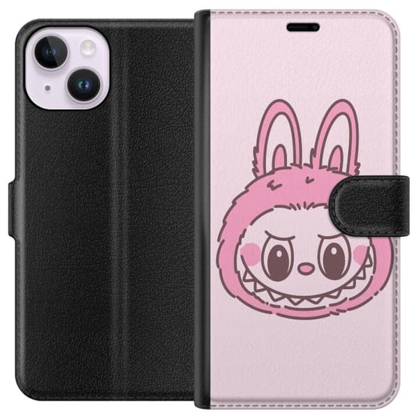 Apple iPhone 15 Lompakkokotelo Labubu Eläinradan Bunny-versio