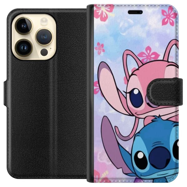 Apple iPhone 15 Pro Lommeboketui Stitch & Angel