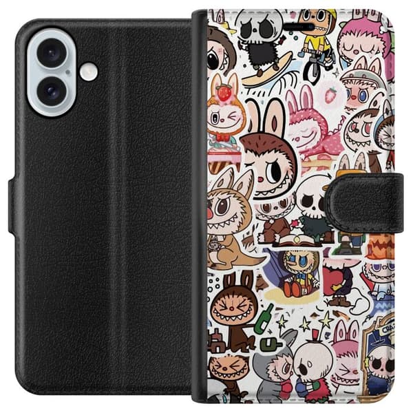 Apple iPhone 16 Plus Tegnebogsetui Labubu All-Stars – POP MART Specialudgave