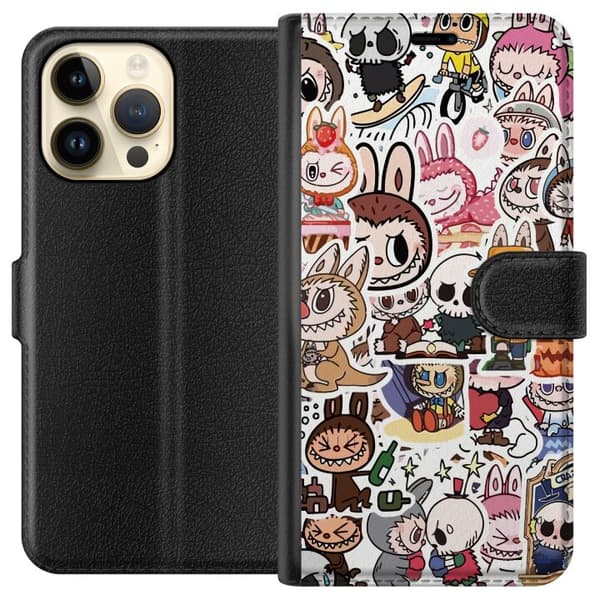 Apple iPhone 15 Pro Max Tegnebogsetui Labubu All-Stars – POP MART Specialudgave