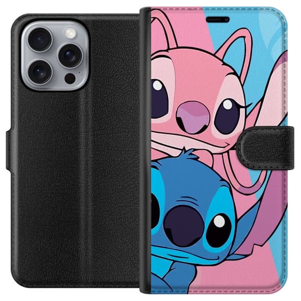 Apple iPhone 16 Pro Max Lompakkokotelo Stitch & Angel