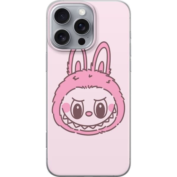 Apple iPhone 16 Pro Max Gennemsigtig cover Labubu Dyrekreds Bunny Udgave