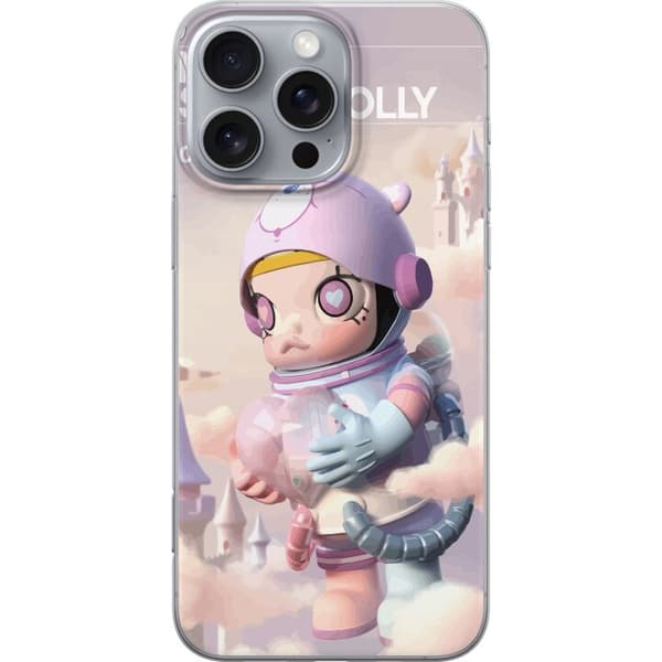 Apple iPhone 16 Pro Max Gennemsigtig cover Mega Space Molly Care Bears Series - Share Bear Edition