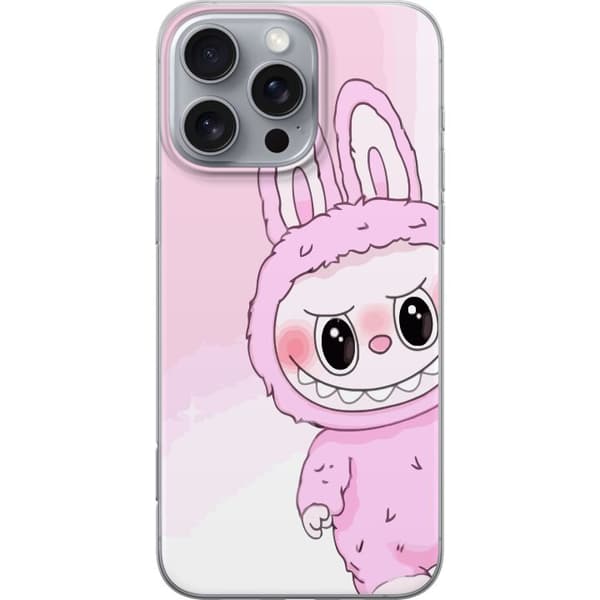 Apple iPhone 16 Pro Max Läpinäkyvä kuori Labubu Jänis-sarja