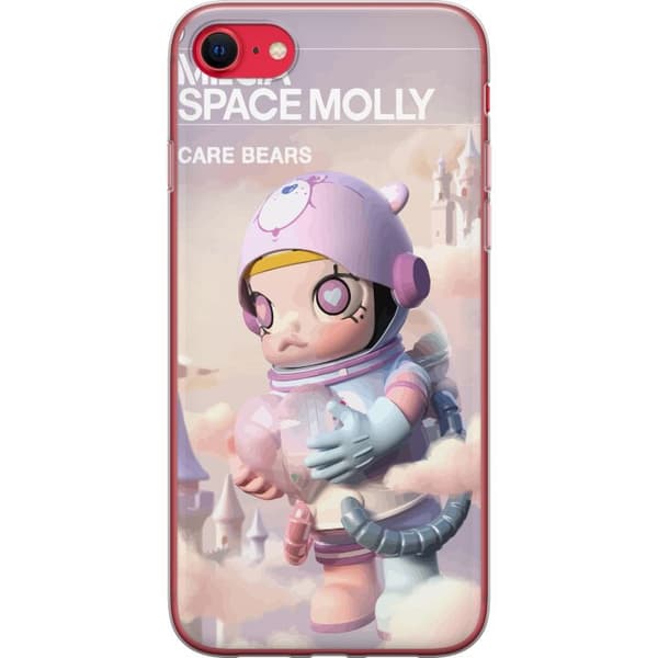 Apple iPhone SE (2022) Gennemsigtig cover Mega Space Molly Care Bears Series - Share Bear Edition