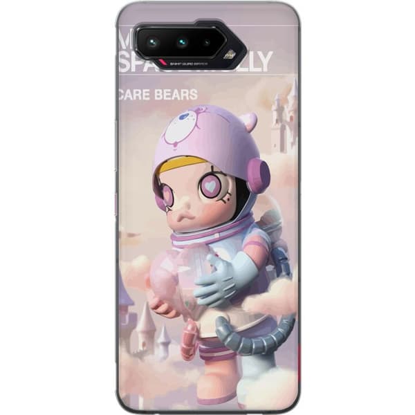 Asus ROG Phone 5 Genomskinligt Skal Mega Space Molly Care Bears Series - Share Bear Edition