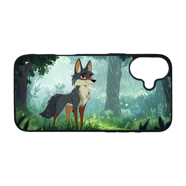 Sarjakuva Susi iPhone 16 Matkapuhelimen Kansi