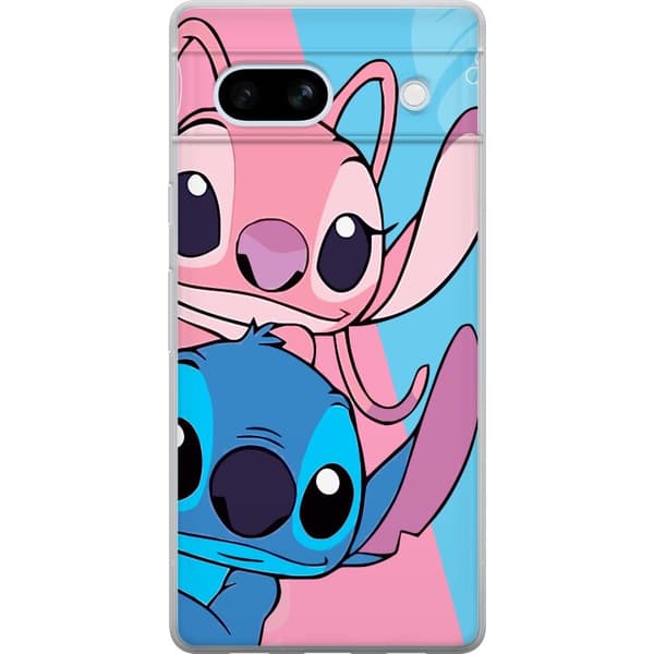 Google Pixel 7a Gennemsigtig cover Stitch & Angel
