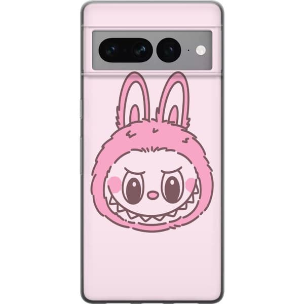 Google Pixel 7 Pro Gennemsigtig cover Labubu Dyrekreds Bunny Udgave