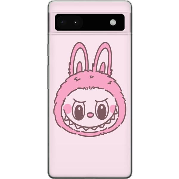 Google Pixel 6a Gennemsigtig cover Labubu Dyrekreds Bunny Udgave