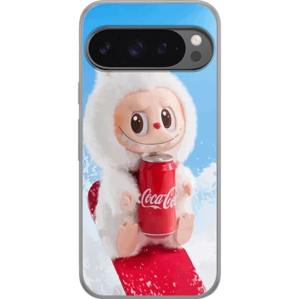Google Pixel 9 Pro XL Gennemsigtig cover Labubu Summer Edition