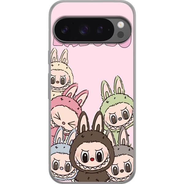 Google Pixel 9 Pro XL Gennemsigtig cover Labubu Classics