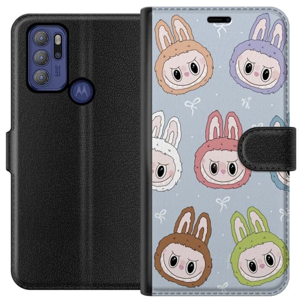 Motorola Moto G60S Lommeboketui Pastel Labubu