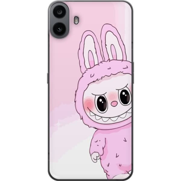 Nothing CMF Phone 1 Läpinäkyvä kuori Labubu Jänis-sarja