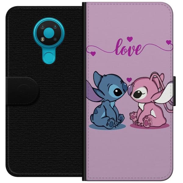 Nokia 3.4 Lommeboketui Lilo & Stitch – Angel Edition