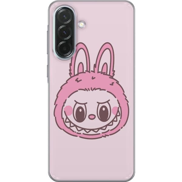 Samsung Galaxy A36 Gjennomsiktig deksel Labubu Dyrekretsbunnyutgave