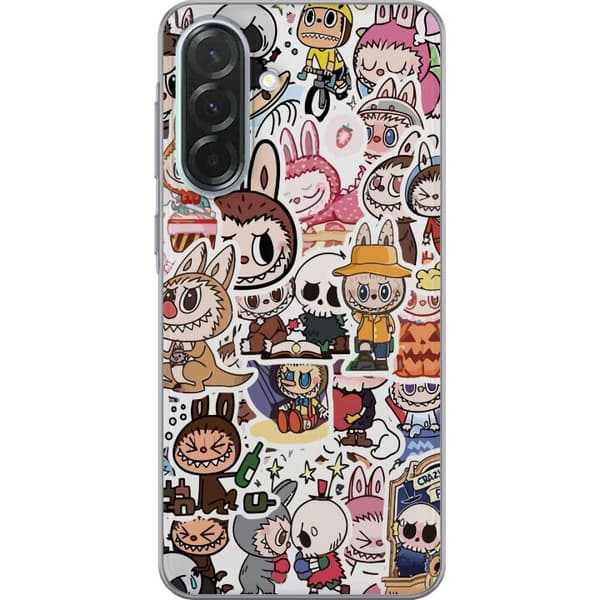Samsung Galaxy A36 Gennemsigtig cover Labubu All-Stars – POP MART Specialudgave