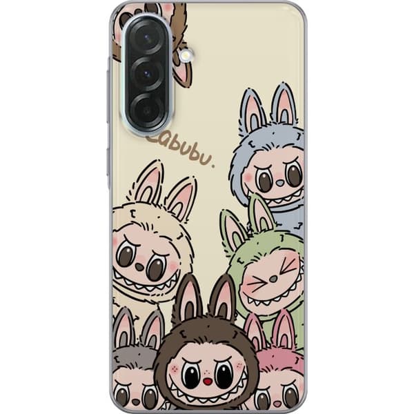 Samsung Galaxy A36 Gennemsigtig cover Labubu Pastel Collection
