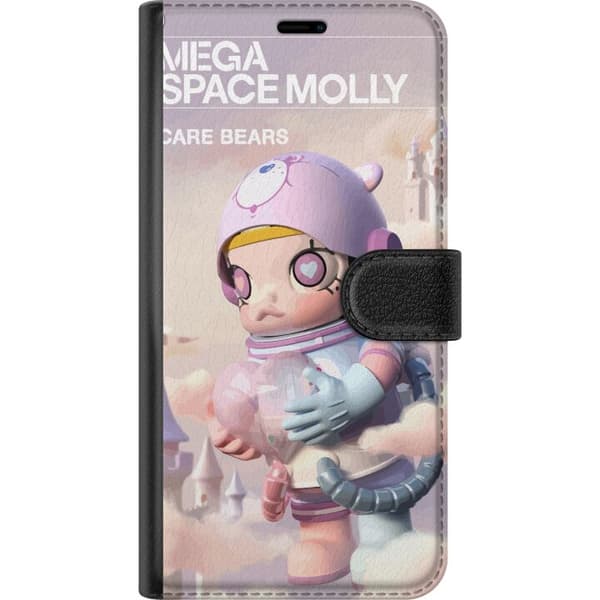 Samsung Galaxy A6 (2018) Tegnebogsetui Mega Space Molly Care Bears Series - Share Bear Edition