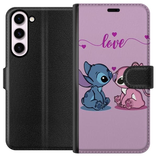 Samsung Galaxy S23+ Tegnebogsetui Lilo & Stitch – Angel Edition