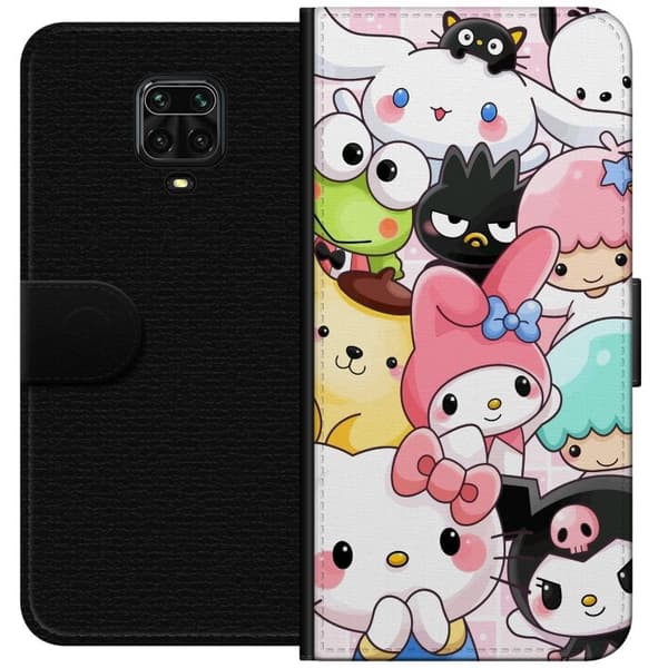 Xiaomi Redmi Note 9 Pro Plånboksfodral Kawaii Sanrio Crew
