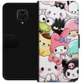 Miniatyrbild 1 av 3: Xiaomi Redmi Note 9 Pro Plånboksfodral Kawaii Sanrio Crew