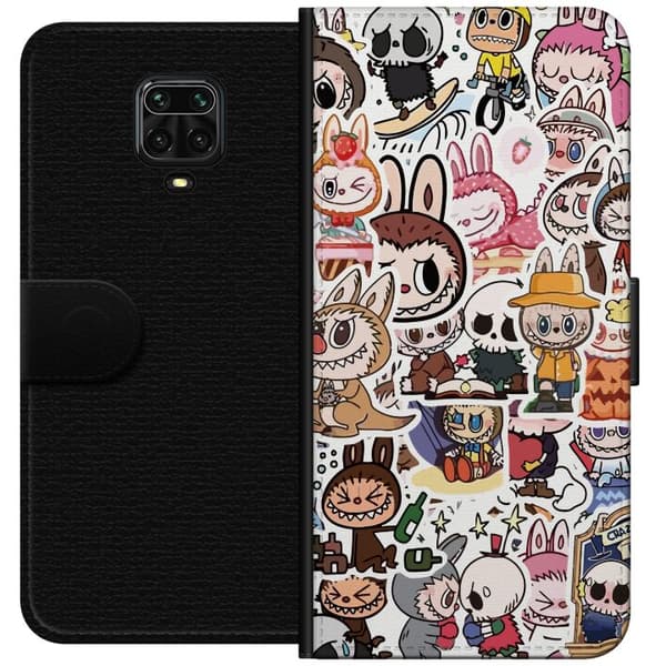 Xiaomi Redmi Note 9 Pro Tegnebogsetui Labubu All-Stars – POP MART Specialudgave