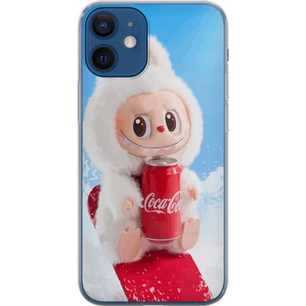 Apple iPhone 12 mini Genomskinligt Skal Labubu Summer Edition