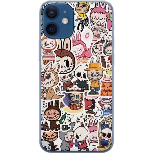 Apple iPhone 12 mini Gennemsigtig cover Labubu All-Stars – POP MART Specialudgave